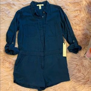Forever 21 Navy Romper by life in progress